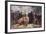 Martin Luther Burning the Papal Bull-Carl Friedrich Lessing-Framed Giclee Print