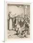 Martin Luther Delivers His Baccalaureate Lecture-Gustav Konig-Framed Art Print