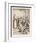 Martin Luther Delivers His Baccalaureate Lecture-Gustav Konig-Framed Art Print