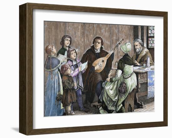 Martin Luther (Eisleben, 1483, Eisleben, 1546)-Prisma Archivo-Framed Photographic Print