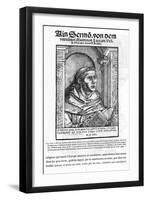 Martin Luther, German Protestant Reformer, 1522-null-Framed Giclee Print