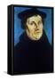 Martin Luther, German Protestant Reformer, C1529-Lucas Cranach the Elder-Framed Stretched Canvas