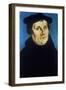 Martin Luther, German Protestant Reformer, C1529-Lucas Cranach the Elder-Framed Giclee Print