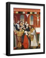 Martin Luther, German Roman Catholic Priest who was Excommunicated and Led Reformation in Germany-null-Framed Giclee Print