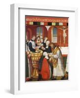 Martin Luther, German Roman Catholic Priest who was Excommunicated and Led Reformation in Germany-null-Framed Giclee Print