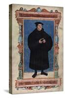 Martin Luther, German Theologian and Augustinian Monk, 19th Century-null-Stretched Canvas