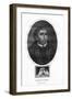 Martin Luther, German Theologian, Augustinian Monk, and Ecclesiastical Reformer, 1814-J Chapman-Framed Giclee Print