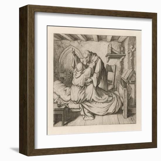 Martin Luther Has Doubts Whether He's Doing the Right Thing-Gustav Konig-Framed Art Print