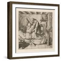 Martin Luther Has Doubts Whether He's Doing the Right Thing-Gustav Konig-Framed Art Print