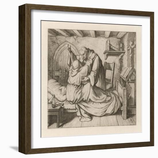Martin Luther Has Doubts Whether He's Doing the Right Thing-Gustav Konig-Framed Art Print