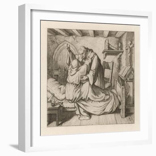 Martin Luther Has Doubts Whether He's Doing the Right Thing-Gustav Konig-Framed Art Print