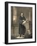 Martin Luther in His Study-null-Framed Giclee Print