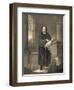 Martin Luther in His Study-null-Framed Giclee Print