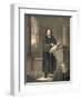 Martin Luther in His Study-null-Framed Giclee Print