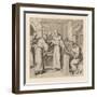 Martin Luther is Sent by Staupitz to the Augustinian Monastery at Meissen in Thuringen-Gustav Konig-Framed Art Print