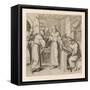 Martin Luther is Sent by Staupitz to the Augustinian Monastery at Meissen in Thuringen-Gustav Konig-Framed Stretched Canvas