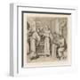 Martin Luther is Sent by Staupitz to the Augustinian Monastery at Meissen in Thuringen-Gustav Konig-Framed Art Print