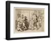 Martin Luther is Taken by His Father to School at Mansfeld-Gustav Konig-Framed Art Print