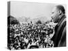 Martin Luther King Addresses Selma Demonstrators after Bloody Sunday, 1965-null-Stretched Canvas