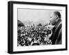 Martin Luther King Addresses Selma Demonstrators after Bloody Sunday, 1965-null-Framed Photo