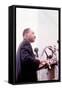 Martin Luther King, American Priest Activist for Civil Right Movement Black Americans Here C. 1965-null-Framed Stretched Canvas