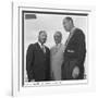 Martin Luther King and Joe Louis, 10 February 1964-null-Framed Photographic Print