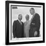 Martin Luther King and Joe Louis, 10 February 1964-null-Framed Photographic Print