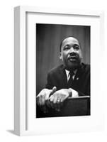 Martin Luther King at a press conference in Washington, D.C., 1964-Marion S. Trikosko-Framed Photographic Print