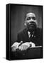Martin Luther King at a Press Conference in Washington, D-null-Framed Stretched Canvas