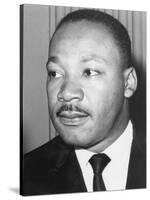 Martin Luther King Jnr, American Black Civil Rights Campaigner, C1968-null-Stretched Canvas