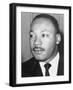 Martin Luther King Jnr, American Black Civil Rights Campaigner, C1968-null-Framed Photographic Print