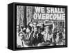 Martin Luther King, Jr., Addressing a Crowd on a Street in Lakeview, N.Y., May 12, 1965-null-Framed Stretched Canvas