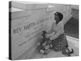 Martin Luther King Jr Grave 1969-BJ-Stretched Canvas