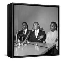 Martin Luther King Jr Montgomery 1961-null-Framed Stretched Canvas