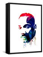 Martin Luther King, Jr. Watercolor-Lora Feldman-Framed Stretched Canvas