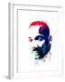 Martin Luther King, Jr. Watercolor-Lora Feldman-Framed Art Print