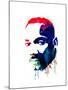 Martin Luther King, Jr. Watercolor-Lora Feldman-Mounted Art Print