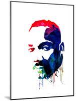 Martin Luther King, Jr. Watercolor-Lora Feldman-Mounted Art Print