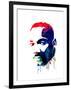 Martin Luther King, Jr. Watercolor-Lora Feldman-Framed Art Print