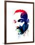 Martin Luther King, Jr. Watercolor-Lora Feldman-Framed Art Print