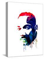 Martin Luther King, Jr. Watercolor-Lora Feldman-Stretched Canvas