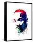 Martin Luther King, Jr. Watercolor-Lora Feldman-Framed Stretched Canvas