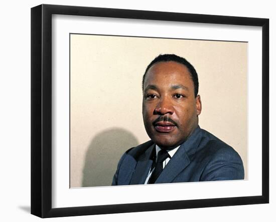 Martin Luther King Jr-Associated Press-Framed Premium Photographic Print