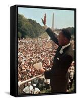 Martin Luther King Jr.-Associated Press-Framed Stretched Canvas