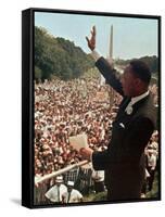 Martin Luther King Jr.-Associated Press-Framed Stretched Canvas