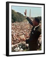 Martin Luther King Jr.-Associated Press-Framed Premium Photographic Print