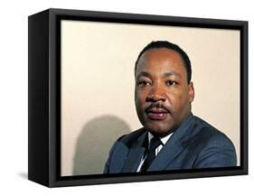 Martin Luther King Jr-Associated Press-Framed Stretched Canvas