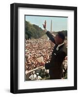 Martin Luther King Jr.-Associated Press-Framed Premium Photographic Print