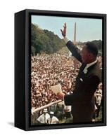 Martin Luther King Jr.-Associated Press-Framed Stretched Canvas