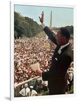 Martin Luther King Jr.-Associated Press-Framed Photographic Print